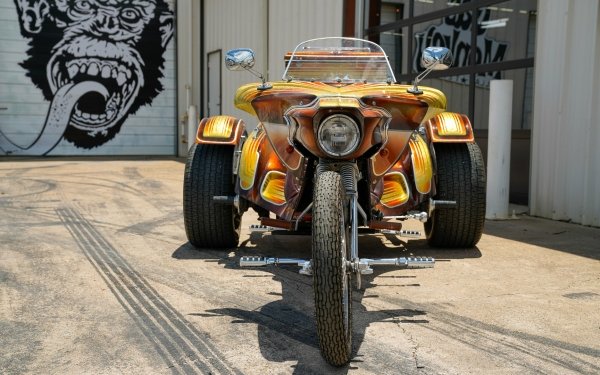 Vehicles Volkswagen Scorpion Chopper Trike Volkswagen Trike Motorcycle Custom Rod HD Wallpaper | Background Image