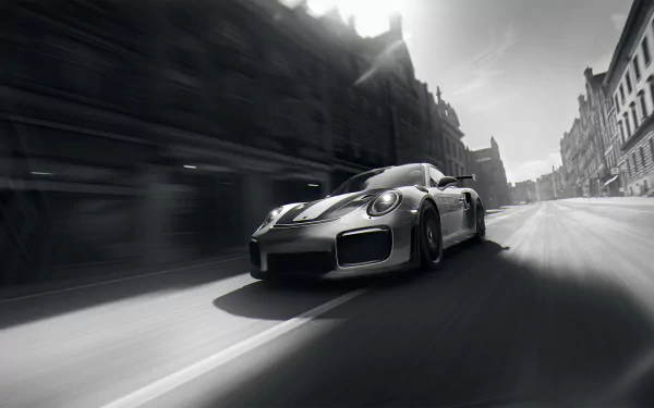 Porsche 911 GT2 RS video game Forza Horizon 4 HD Desktop Wallpaper | Background Image