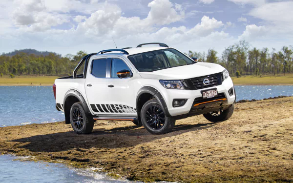 white car Nissan car vehicle Nissan Navara HD Desktop Wallpaper | Background Image