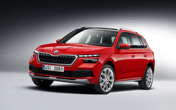 SUV car Skoda vehicle Skoda Kamiq HD Desktop Wallpaper | Background Image