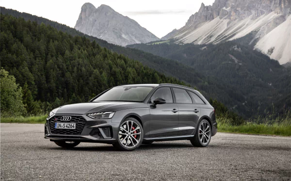 silver car car Audi vehicle Audi S4 Avant HD Desktop Wallpaper | Background Image