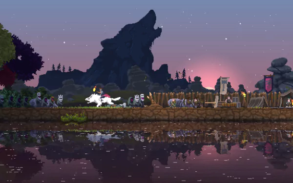 video game Kingdom: Two Crowns HD Desktop Wallpaper | Background Image