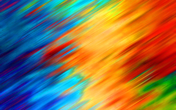 Vibrant abstract streaks of blue, orange, red, and green blend seamlessly in this colorful 4K Ultra HD PC desktop wallpaper and background.