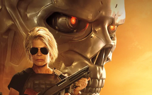Sarah Connor Linda Hamilton movie Terminator: Dark Fate HD Desktop Wallpaper | Background Image