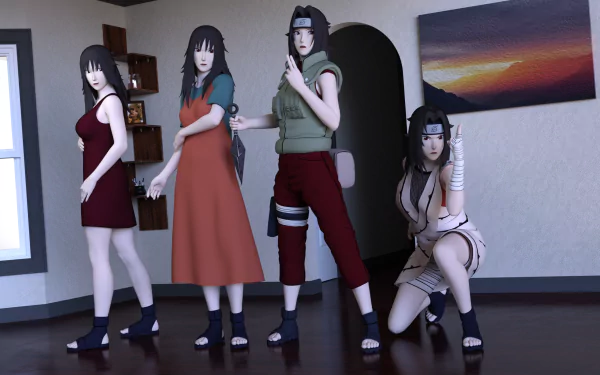 Kurenai Yūhi Anime Naruto HD Desktop Wallpaper | Background Image