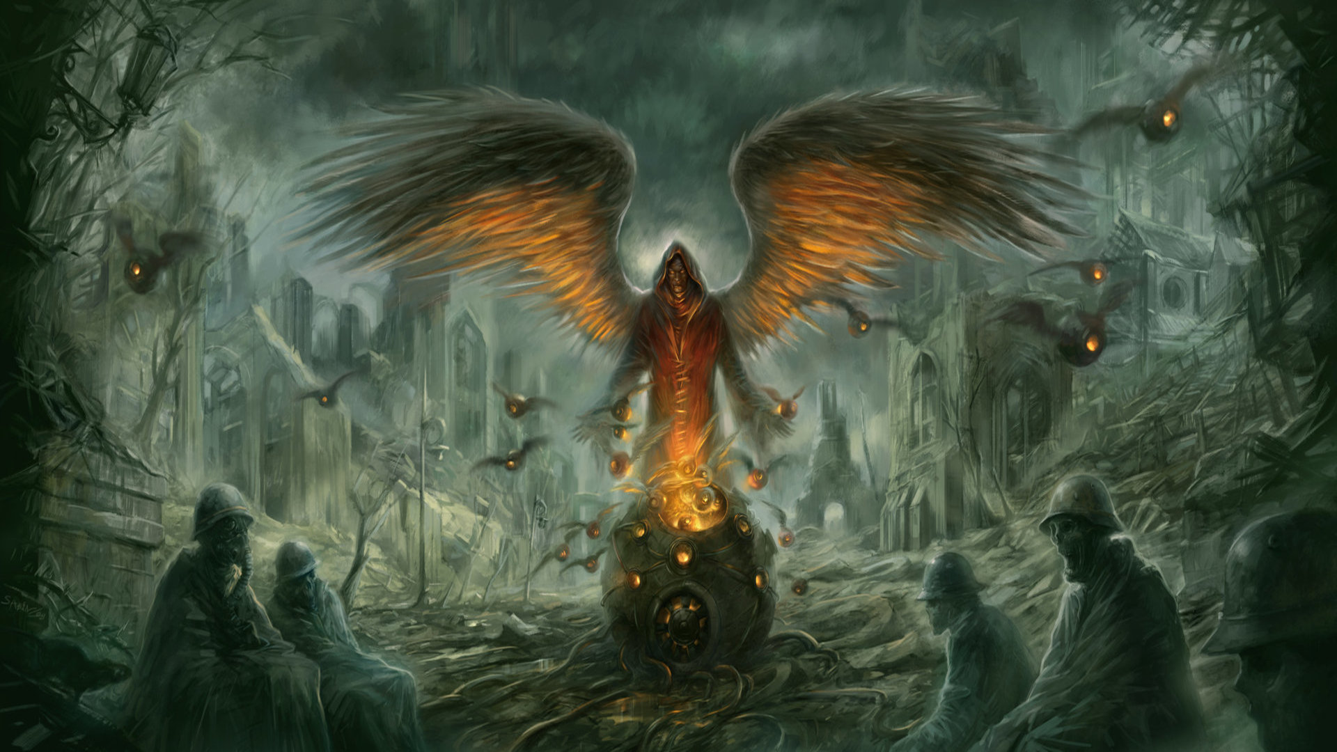 Download Soldier Dark Angel HD Wallpaper by Sabin Boykinov