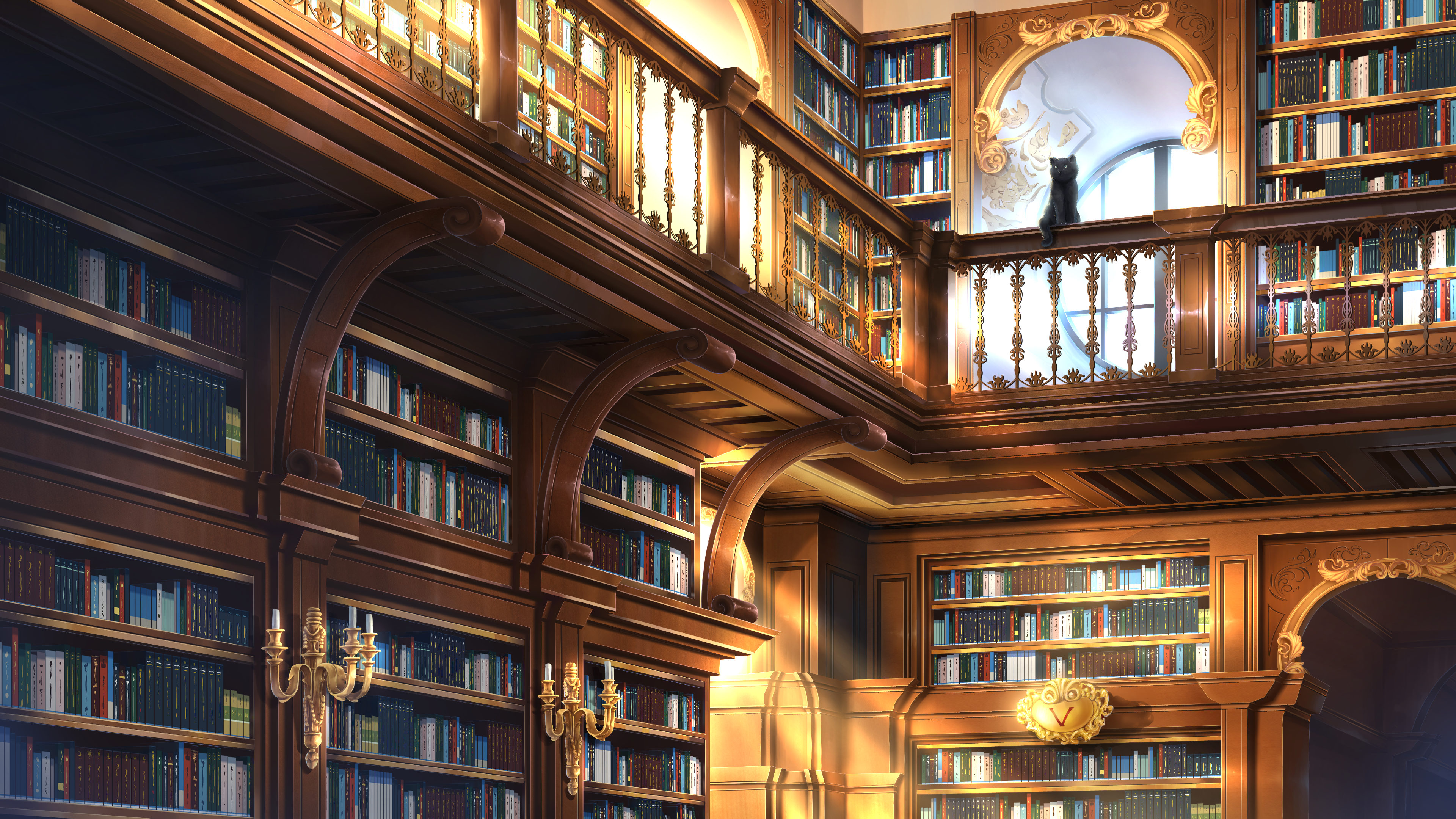 Anime Library Wallpapers - Wallpaper Cave