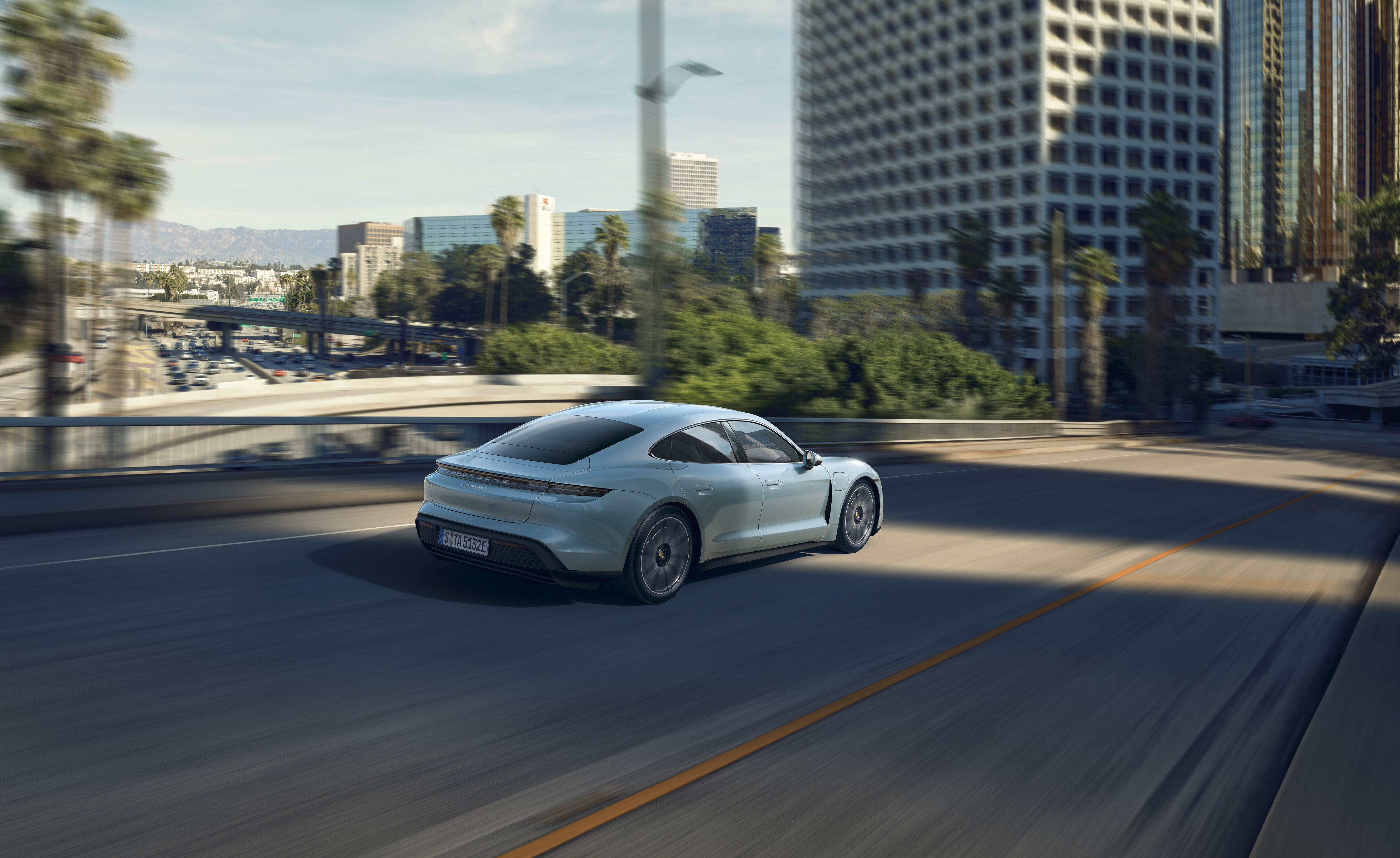 Vehicles Porsche Taycan 4S HD Wallpaper | Background Image