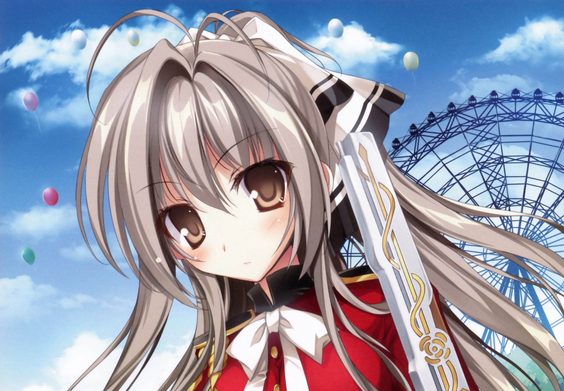 Download Isuzu Sento Anime Amagi Brilliant Park 4k Ultra HD Wallpaper