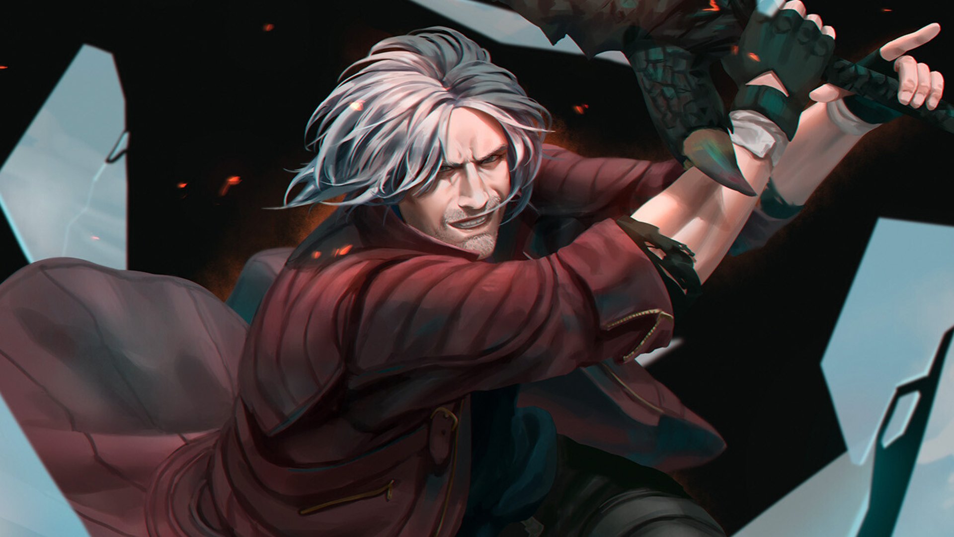 Download Dante (Devil May Cry) Video Game Devil May Cry 5 HD Wallpaper