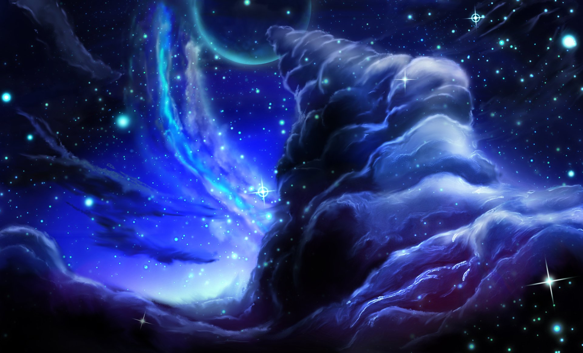 Download Sci Fi Nebula HD Wallpaper by mxwwjack | 2560x1550 | Wallpaper ...
