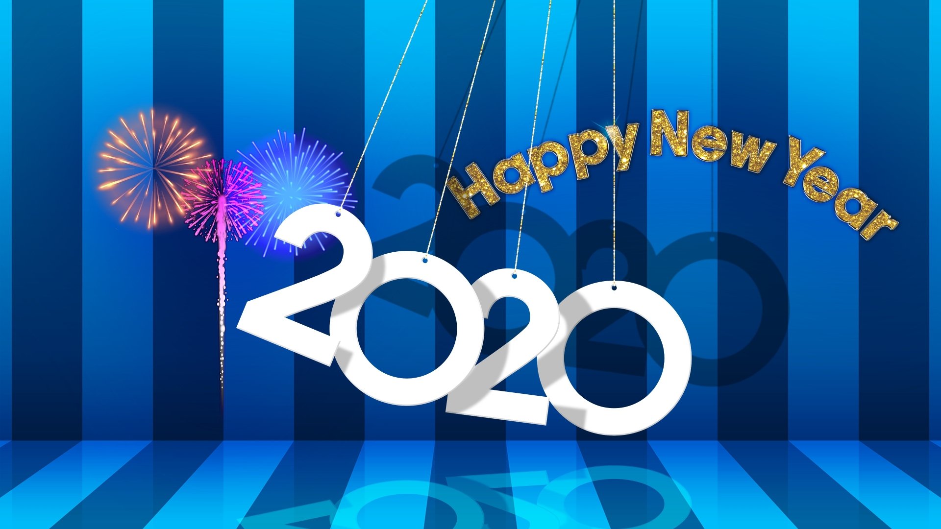 Download New Year Holiday New Year 2020 4k Ultra HD Wallpaper