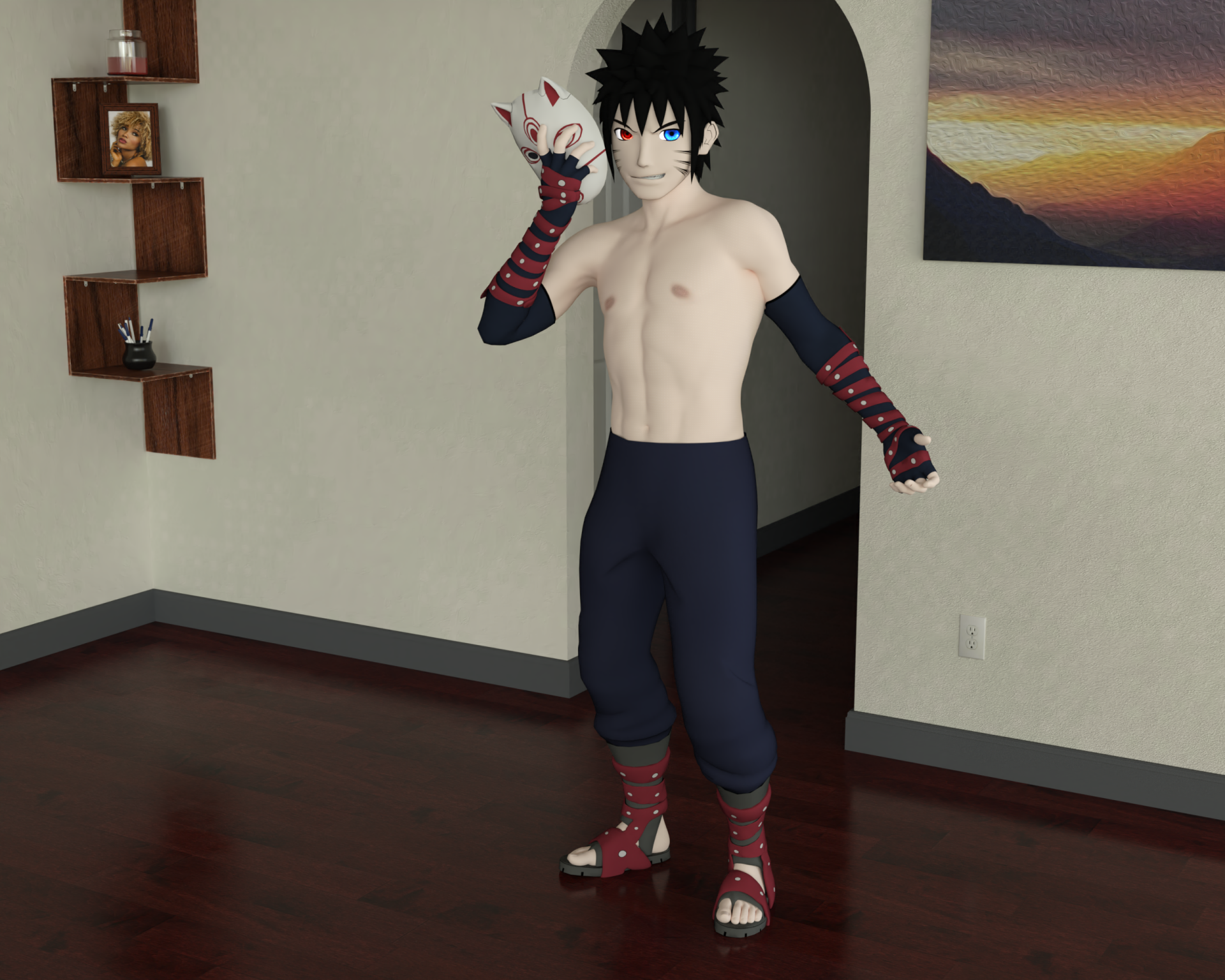 Download Menma Uzumaki Anime Road To Ninja: Naruto The Movie HD Wallpaper by Shinteo