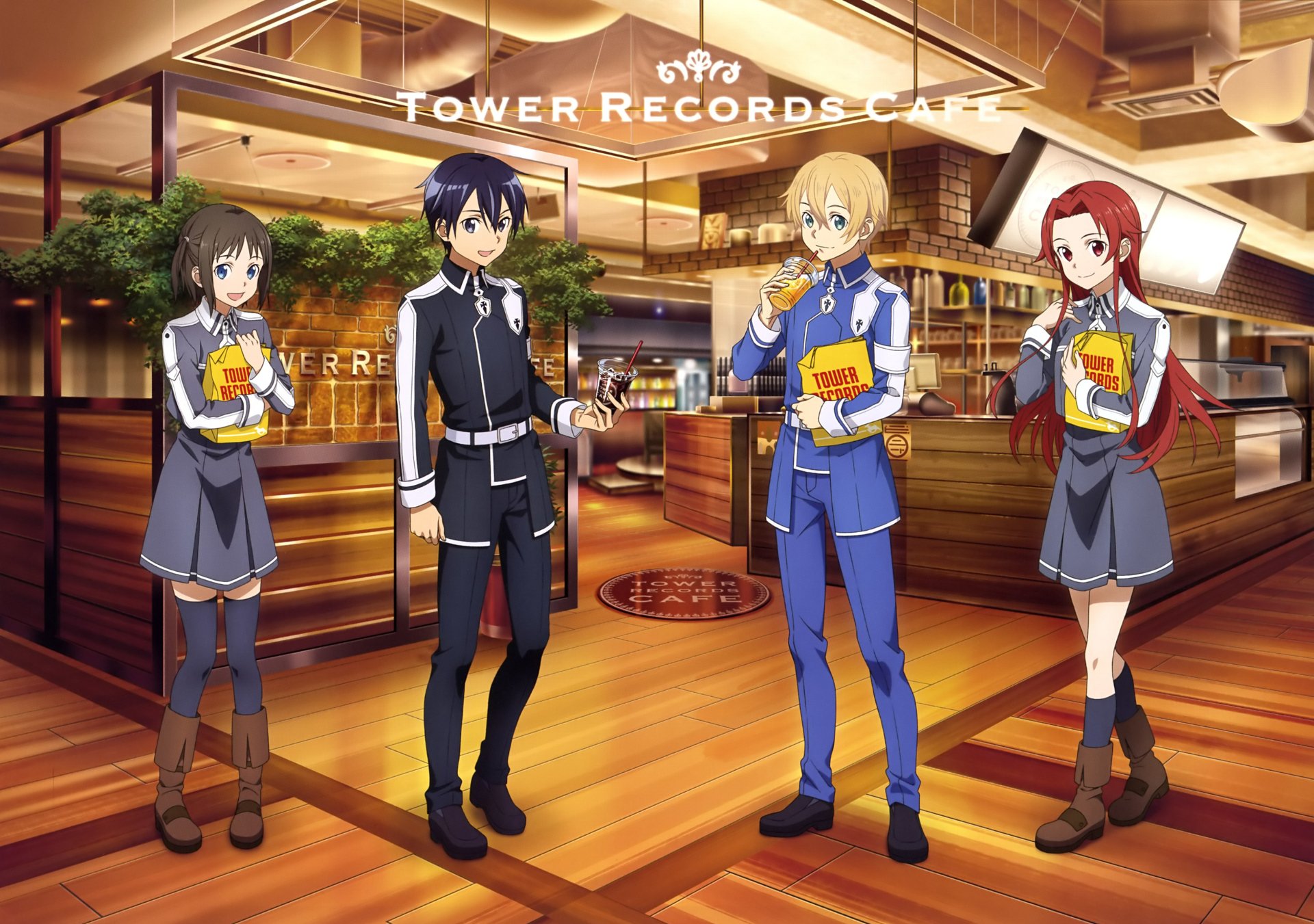 Download Tiese Shtolienen Ronye Arabel Eugeo (Sword Art Online) Kazuto Kirigaya Kirito (Sword Art Online) Anime Sword Art Online: Alicization HD Wallpaper