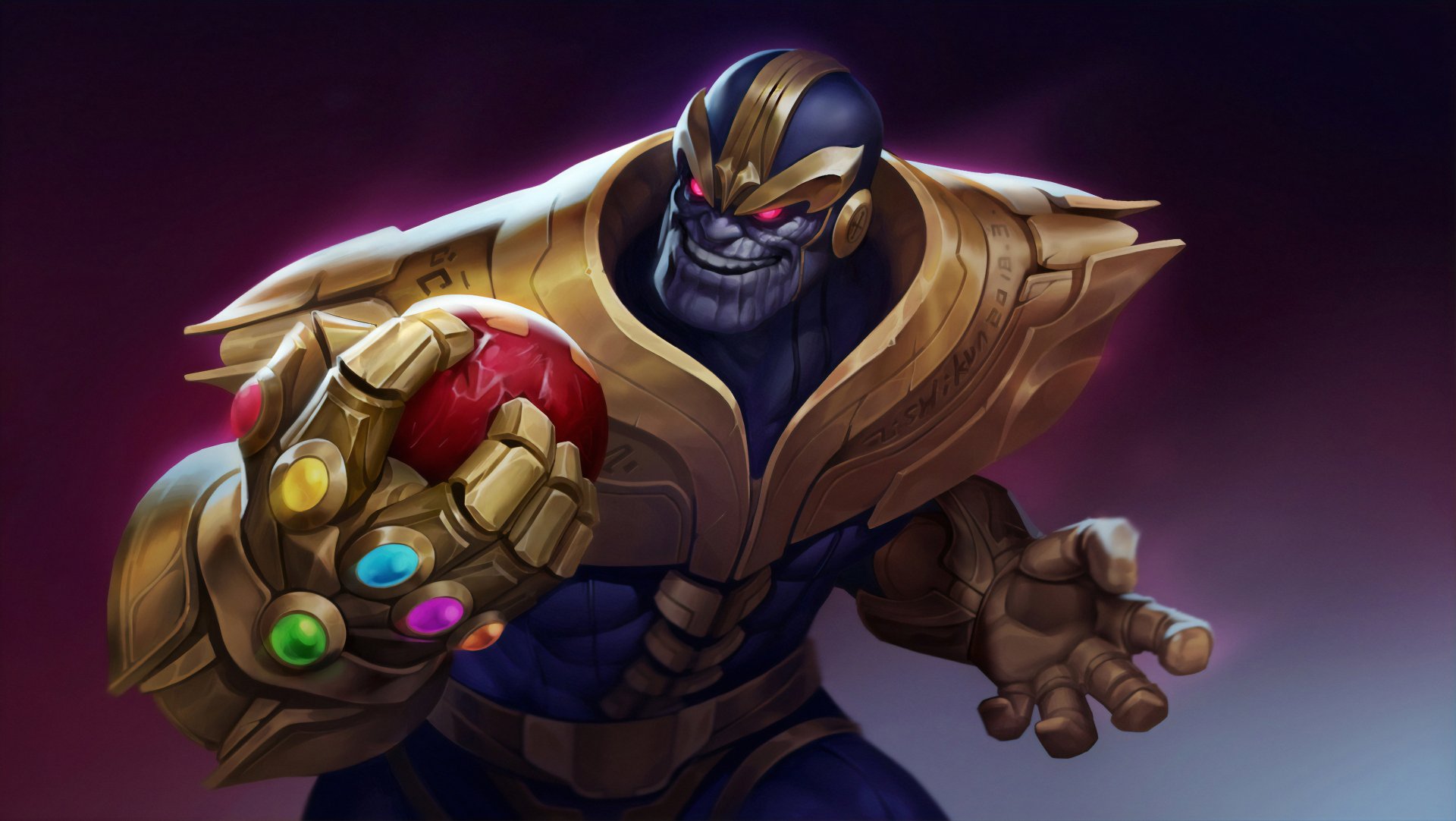 Download Infinity Gauntlet Comic Thanos 4k Ultra HD Wallpaper by kun Shi