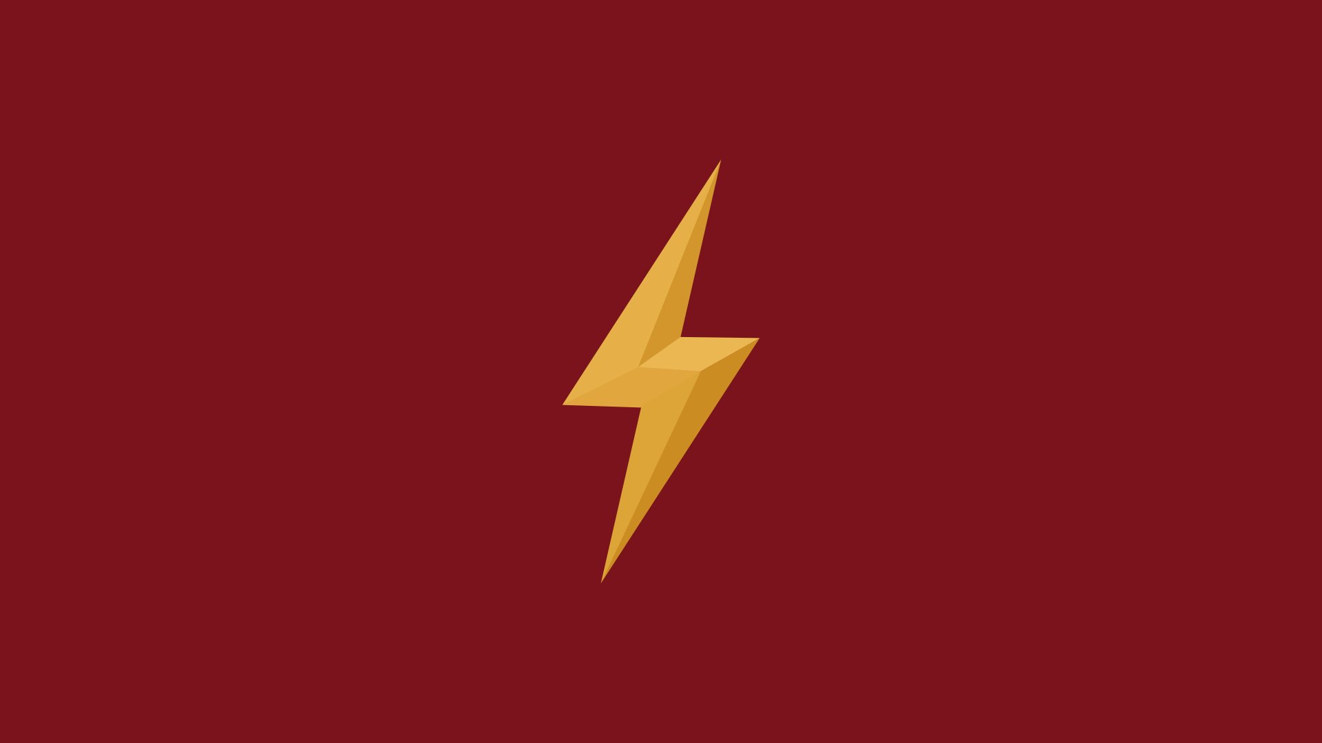 Download Minimalist DC Comics Comic Flash Minimalist Comic 4k Ultra HD Wallpaper by Rafael Fernandez