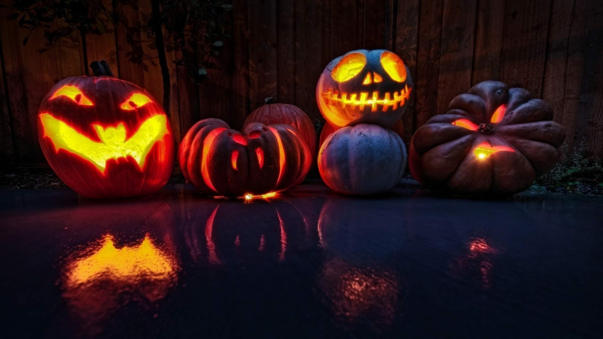 Download Jack O Lantern Pumpkin Holiday Halloween Hd Wallpaper