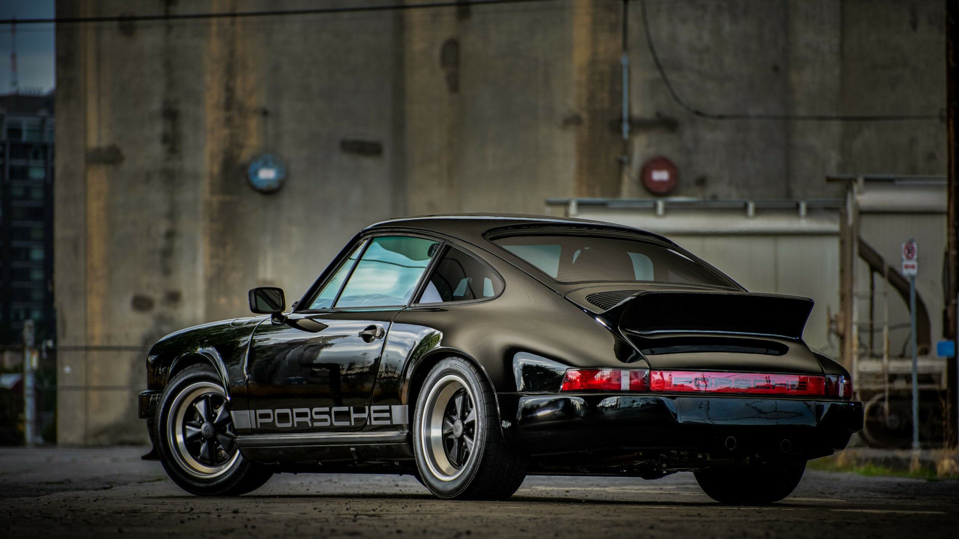 Download Car Black Car Old Car Vehicle Porsche 911SC HD Wallpaper