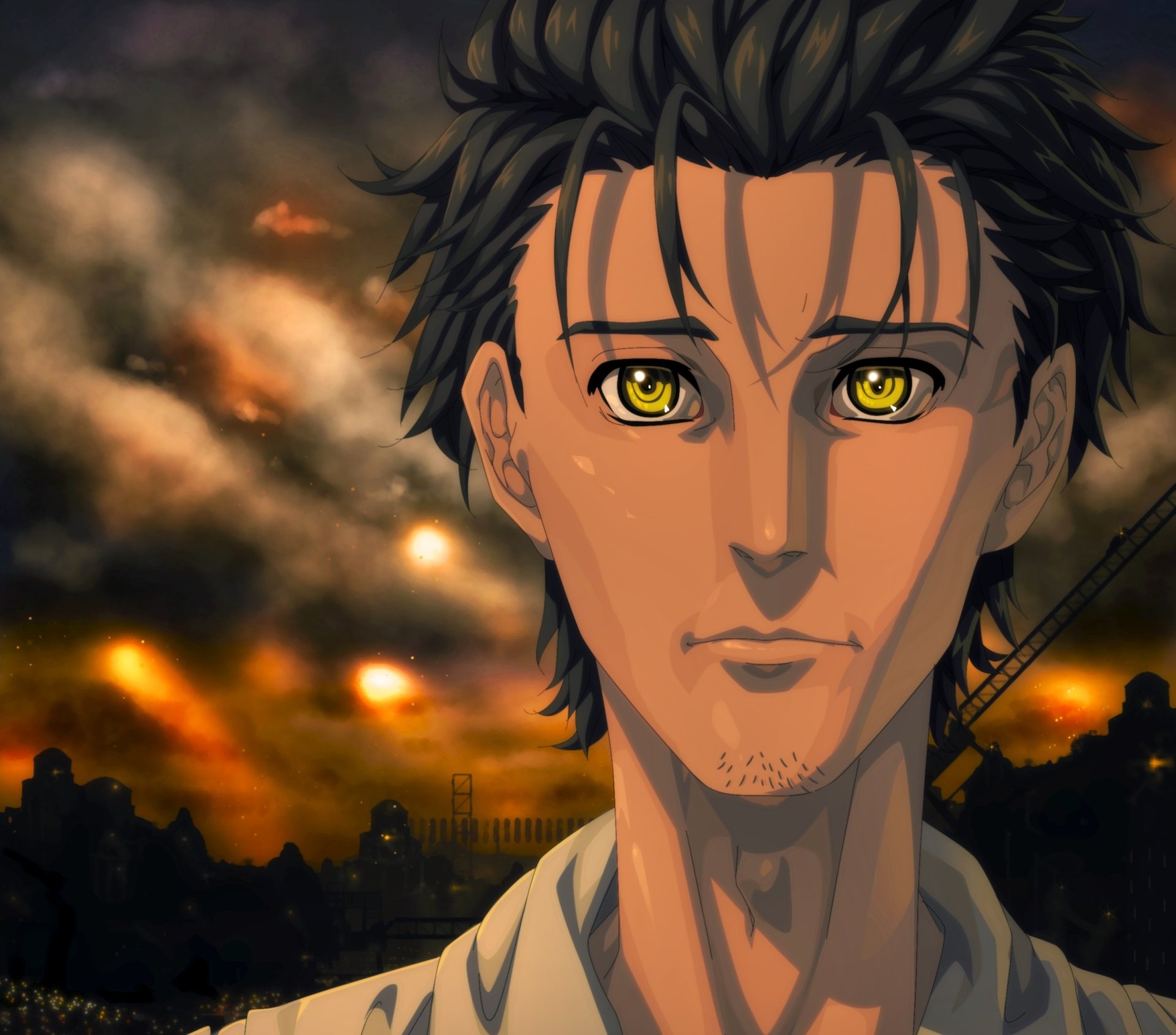 Download Rintaro Okabe Anime Steins;Gate HD Wallpaper by StingCunha