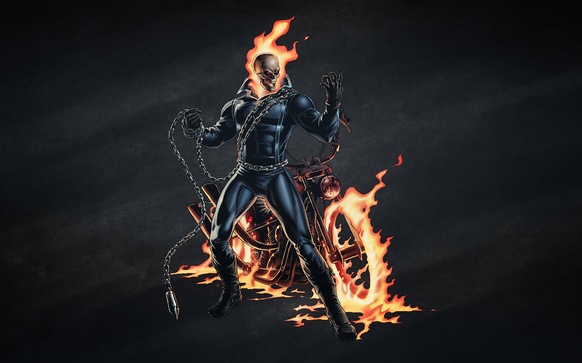 Download Comic Ghost Rider 4k Ultra HD Wallpaper