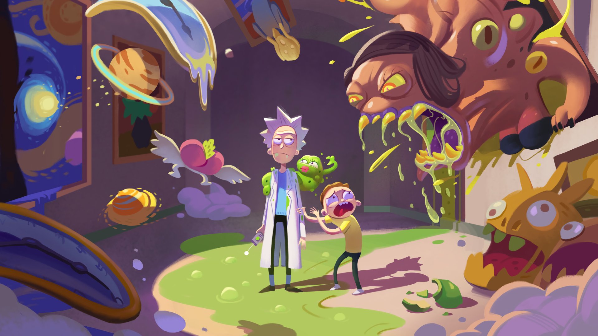 Tv Show Rick And Morty 4k Ultra Hd Wallpaper