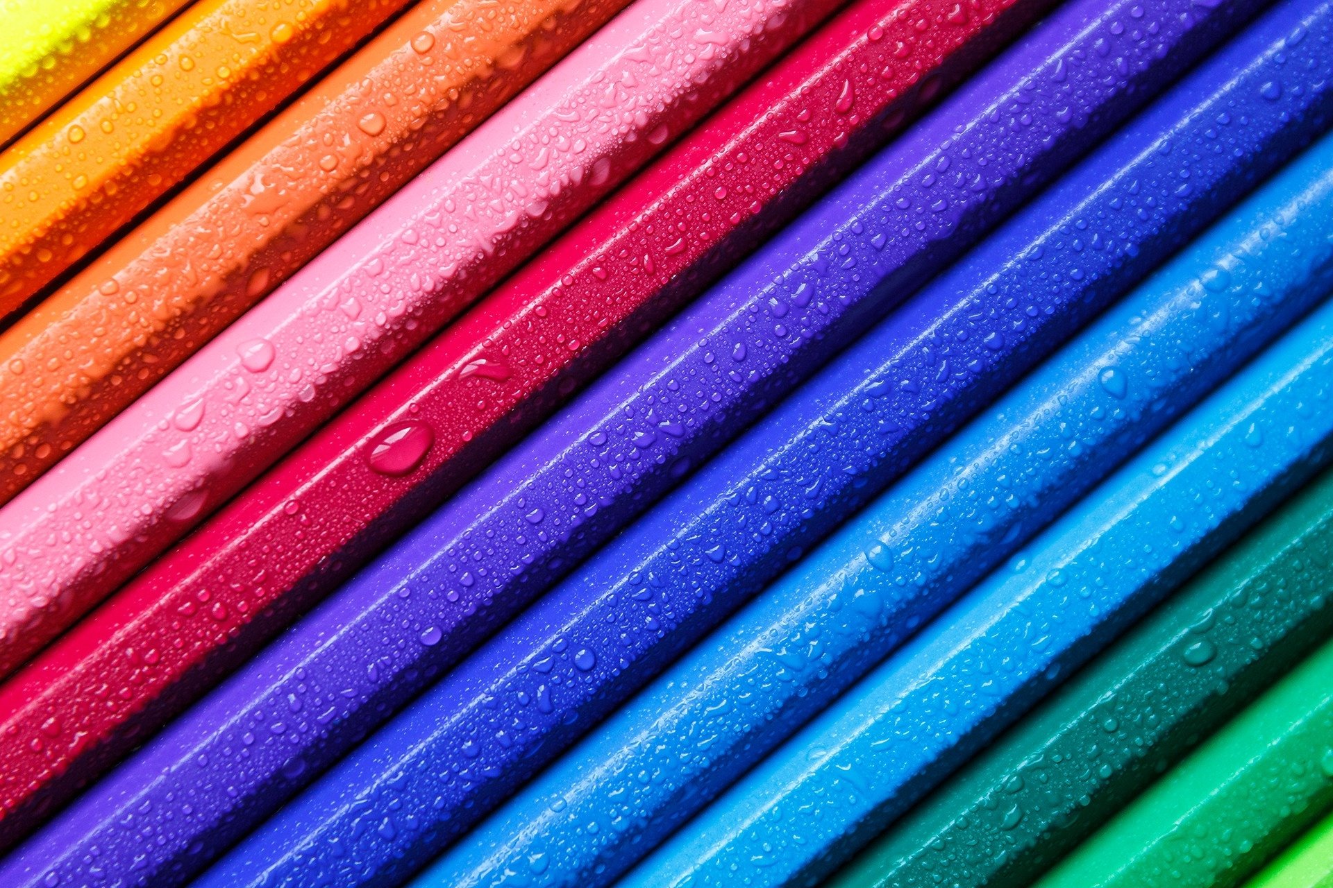 Download Pattern Water Drop Abstract Colors HD Wallpaper