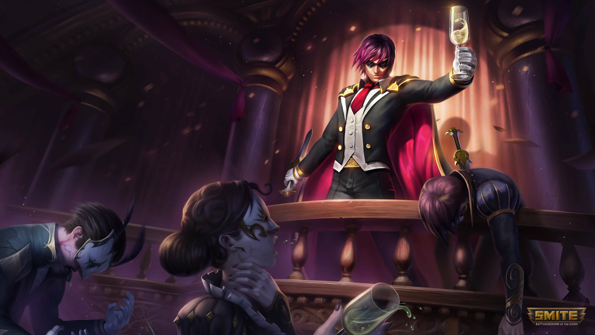 Download Loki (Smite) Video Game Smite 4k Ultra HD Wallpaper