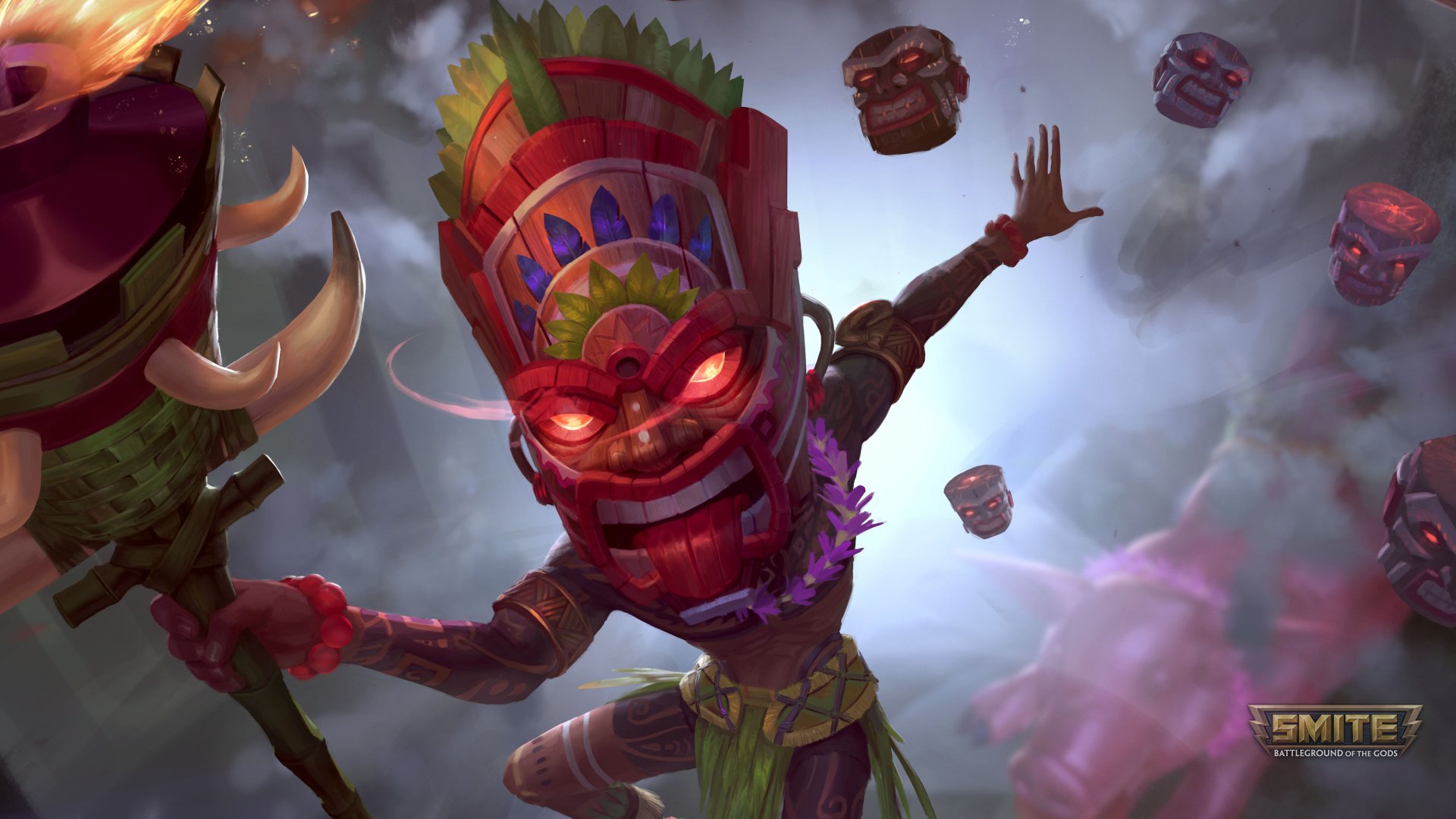 Download Ah Puch (Smite) Video Game Smite 4k Ultra HD Wallpaper