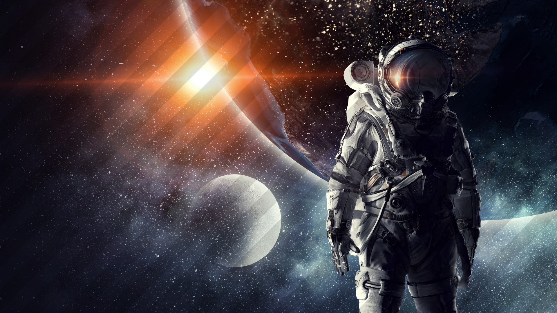 Download Sci Fi Astronaut 4k Ultra HD Wallpaper