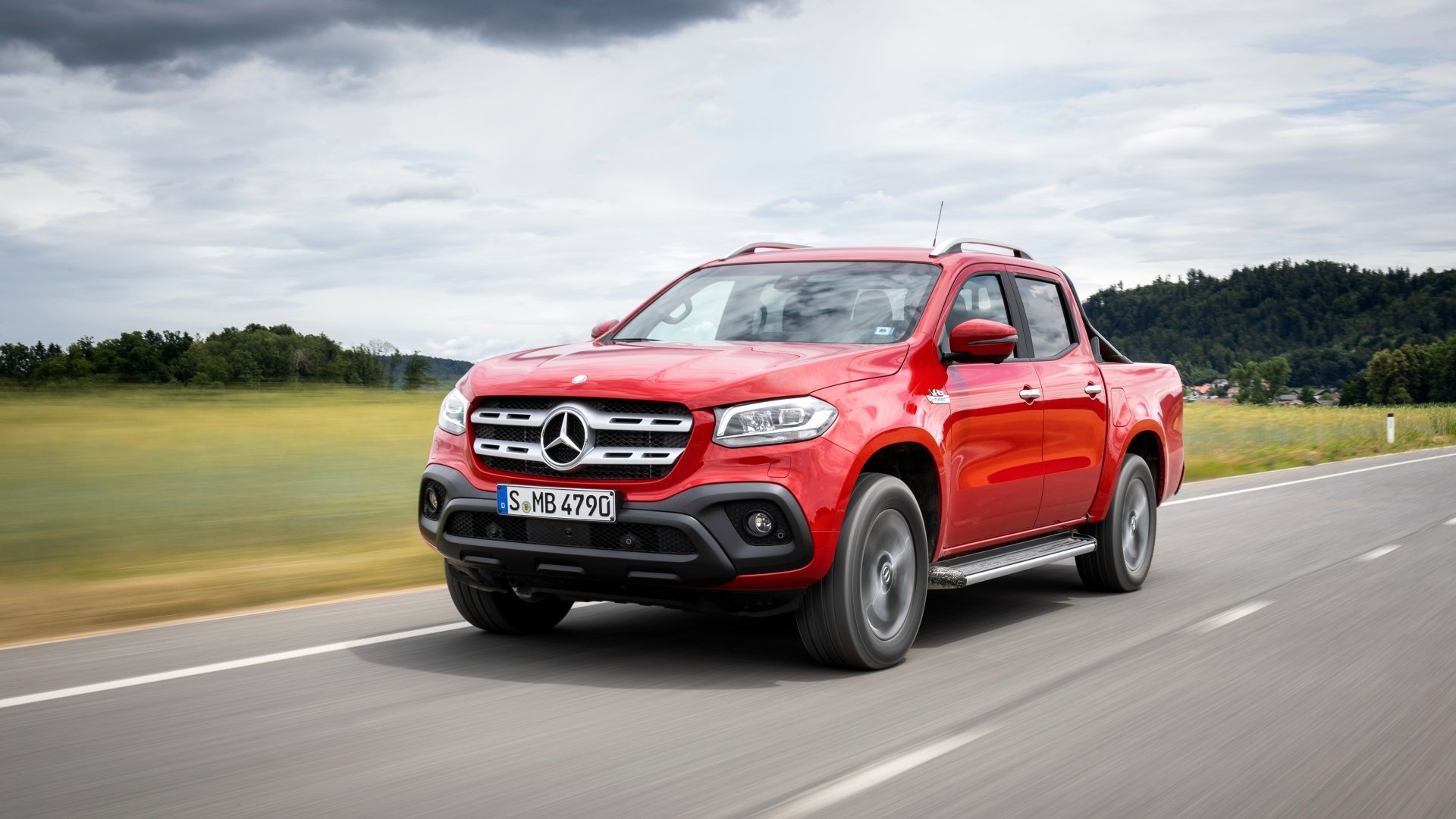 Download Car Mercedes-Benz X-Class Mercedes-Benz Vehicle Mercedes-Benz X 350 4k Ultra HD Wallpaper