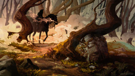 forest Nazgûl fantasy The Lord Of The Rings HD Desktop Wallpaper | Background Image