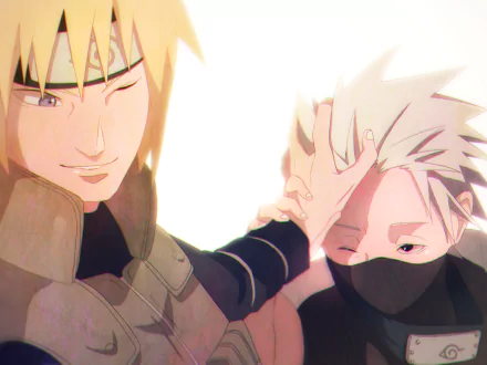 Minato Namikaze Sasuke Uchiha Anime Naruto HD Desktop Wallpaper | Background Image