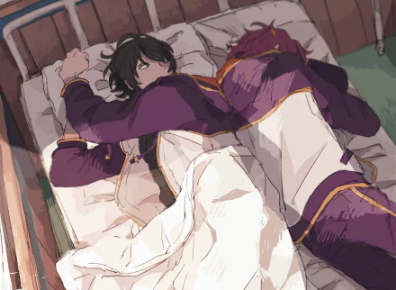 Ritsu Sakuma Mao Isara video game Ensemble Stars! HD Desktop Wallpaper | Background Image