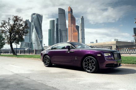 purple car car Rolls-Royce vehicle Rolls-Royce Wraith HD Desktop Wallpaper | Background Image