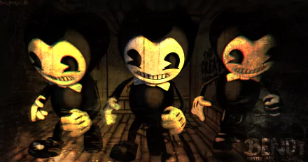 video game Bendy and the Ink Machine HD Desktop Wallpaper | Background Image