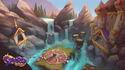 video game Spyro Reignited Trilogy HD Desktop Wallpaper | Background Image