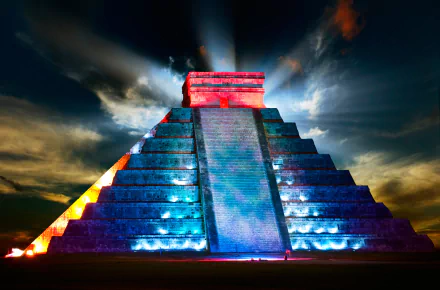pyramid man made Chichen Itza HD Desktop Wallpaper | Background Image