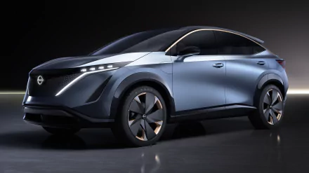 electric car SUV car Nissan vehicle Nissan Ariya HD Desktop Wallpaper | Background Image