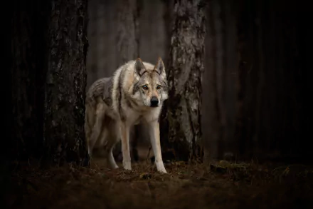  Wolf in the Forest