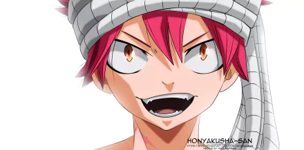 Natsu Dragneel Anime Fairy Tail HD Desktop Wallpaper | Background Image