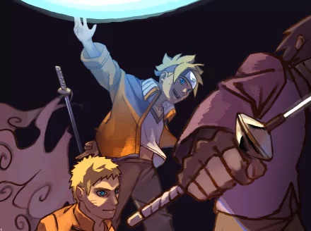 Sasuke Uchiha Boruto Uzumaki Naruto Uzumaki Anime Boruto Naruto Naruto & Sasuke HD Desktop Wallpaper | Background Image