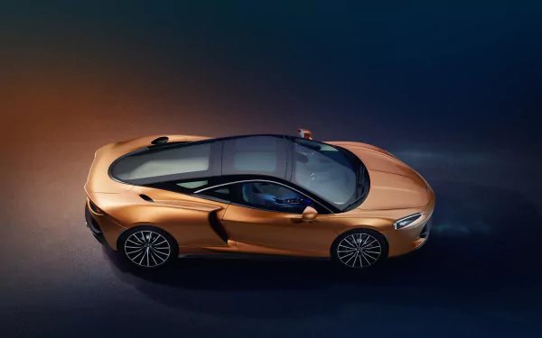 brown car car supercar McLaren vehicle McLaren GT HD Desktop Wallpaper | Background Image