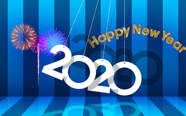 New Year holiday New Year 2020 HD Desktop Wallpaper | Background Image