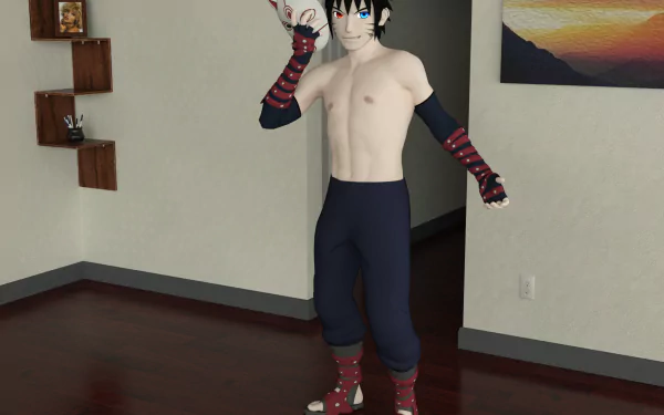 Menma Uzumaki Anime Road to Ninja: Naruto the Movie HD Desktop Wallpaper | Background Image