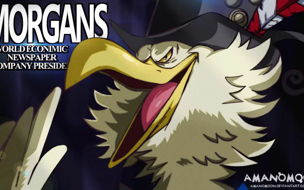 Morgans (One Piece) Anime One Piece HD Desktop Wallpaper | Background Image