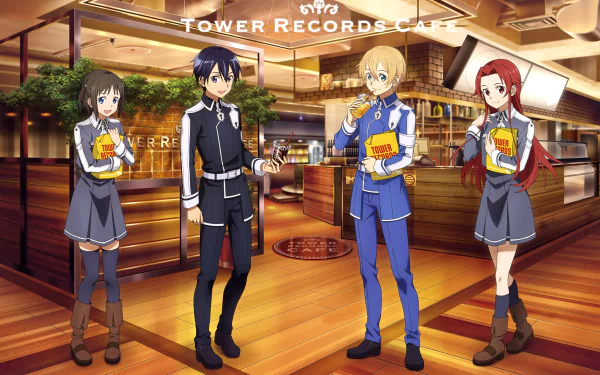 Tiese Shtolienen Ronye Arabel Eugeo (Sword Art Online) Kazuto Kirigaya Kirito (Sword Art Online) Anime Sword Art Online: Alicization HD Desktop Wallpaper | Background Image