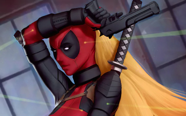 Comic Lady Deadpool HD Desktop Wallpaper | Background Image