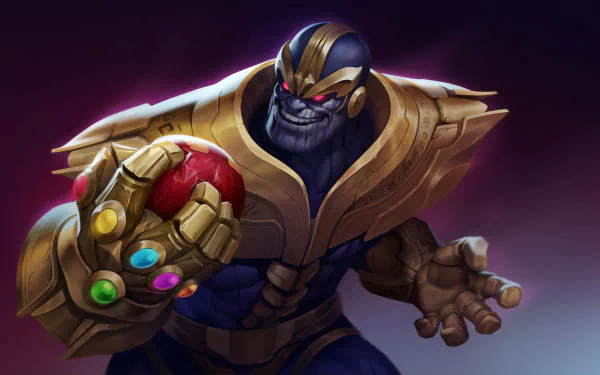 Infinity Gauntlet Comic Thanos HD Desktop Wallpaper | Background Image