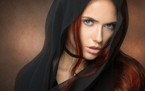 Women Model Blue Eyes Redhead HD Wallpaper | Background Image