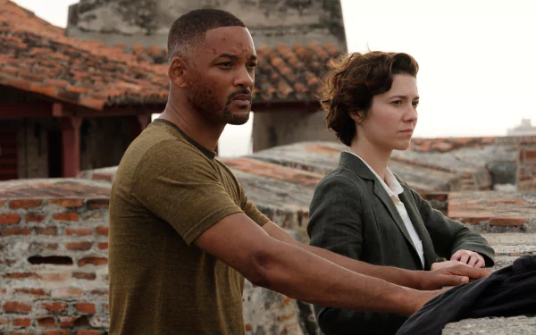 Mary Elizabeth Winstead Will Smith movie Gemini Man HD Desktop Wallpaper | Background Image